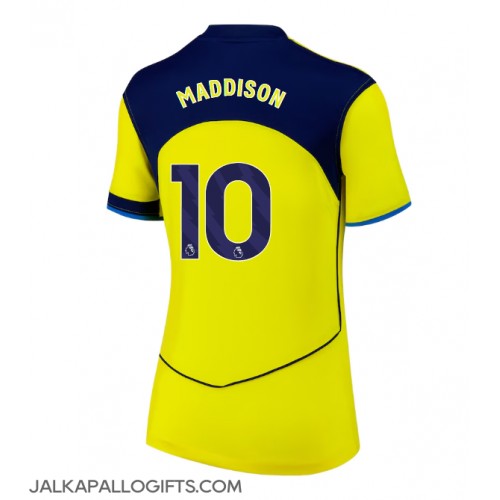 Tottenham Hotspur James Maddison #10 Kolmaspaita Naiset 2025-26 Lyhythihainen Tottenham Hotspur James Maddison #10 Kolmaspaita Naiset 2025-26 Lyhythihainen